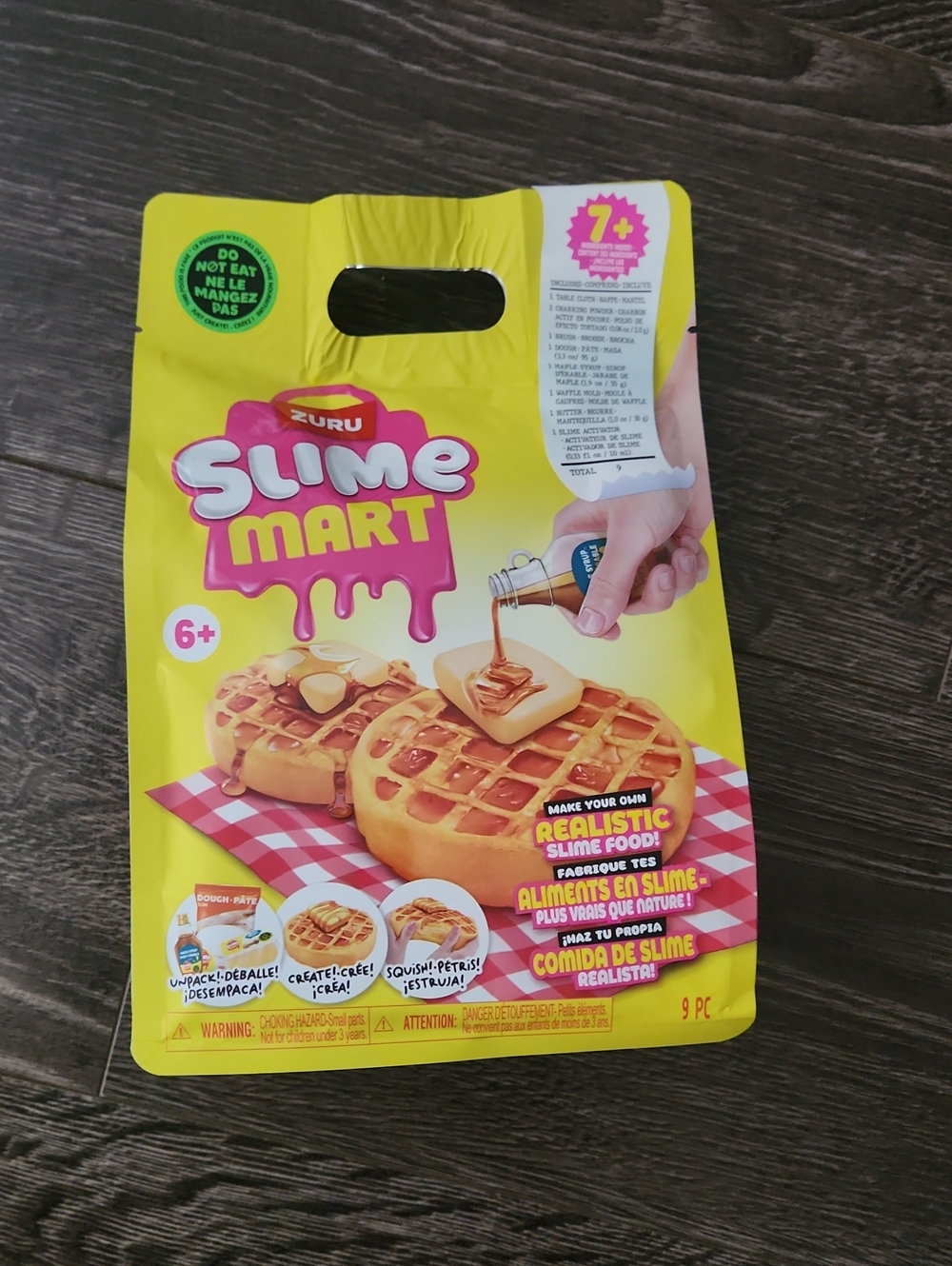 Zuru Slime Mart Realistic Slime Food - Waffle Kit